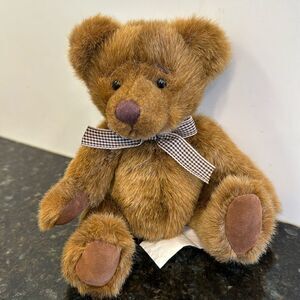 Russ Berrie Winslow Brown Teddy Bear 6 Inch Plush Stuffed Animal